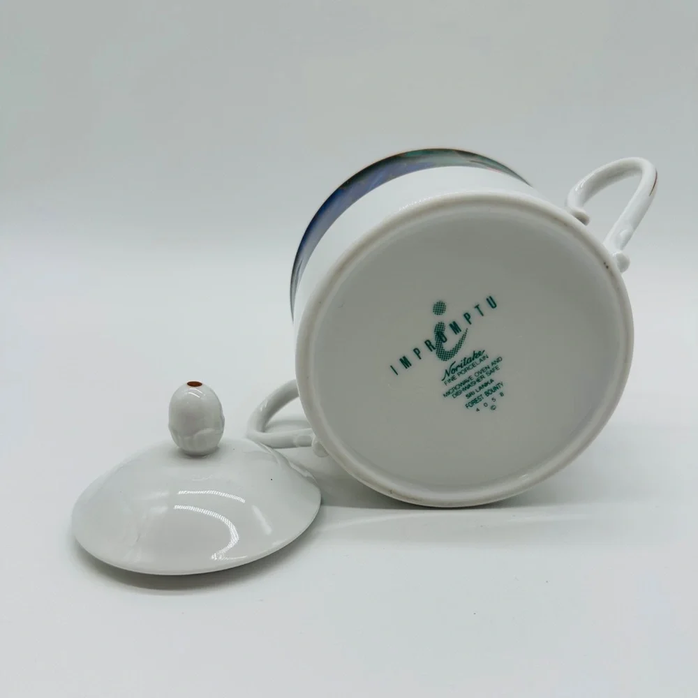 Noritake Forest Bounty Sugar and Creamer Set Pattern #4058